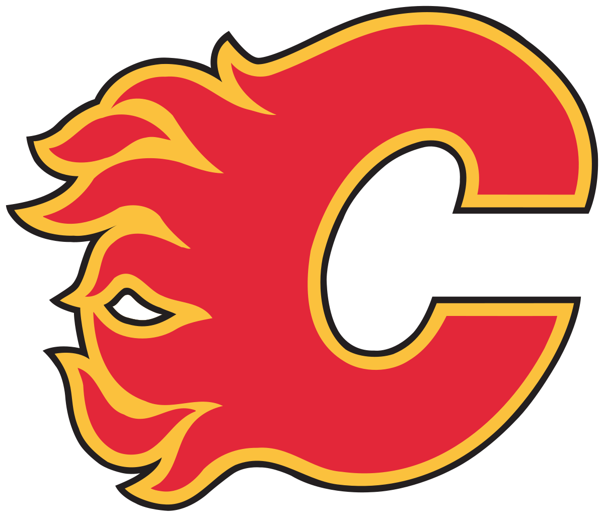 logo de equipe de hockey de Calgary